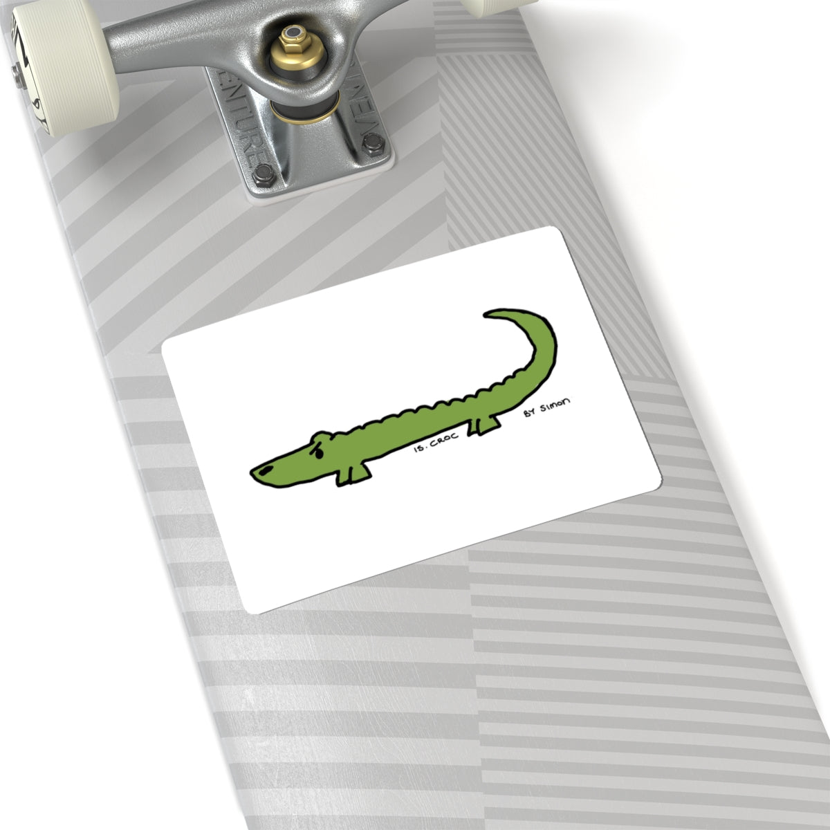 Is. Croc Sticker