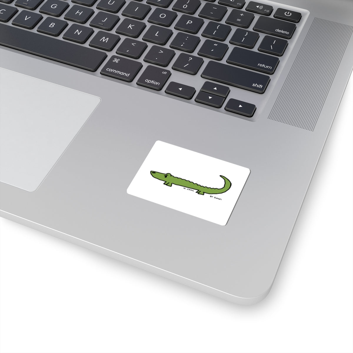 Is. Croc Sticker
