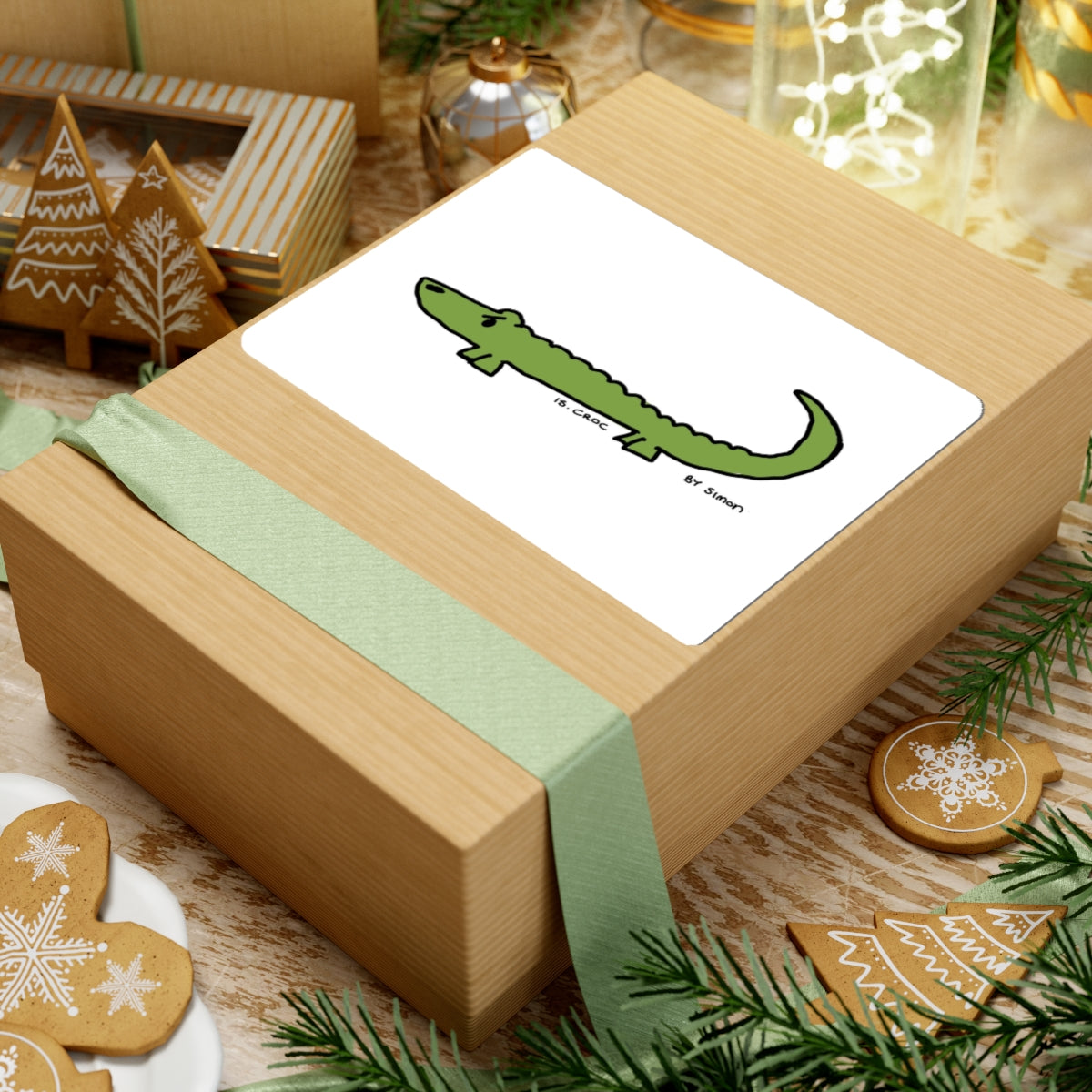 Is. Croc Sticker